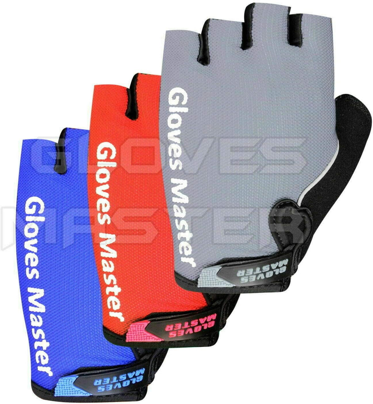 3S Sports Unisex Sports Gloves Cycling Half Finger Gel Padded Glove Fingerless Bicycles Mountain Bike Mitten For Mens & Womens