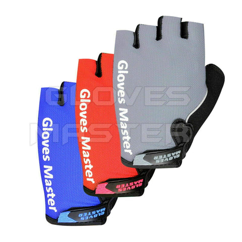 3S Sports Unisex Sports Gloves Cycling Half Finger Gel Padded Glove Fingerless Bicycles Mountain Bike Mitten For Mens & Womens