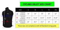 3S SPORTS Cycling Running Gilet Jacket Unisex Reflective Shower Proof Wind Resistant Sleeveless Jacket Sport Vest Ultra Lightweight Breathable Gilet