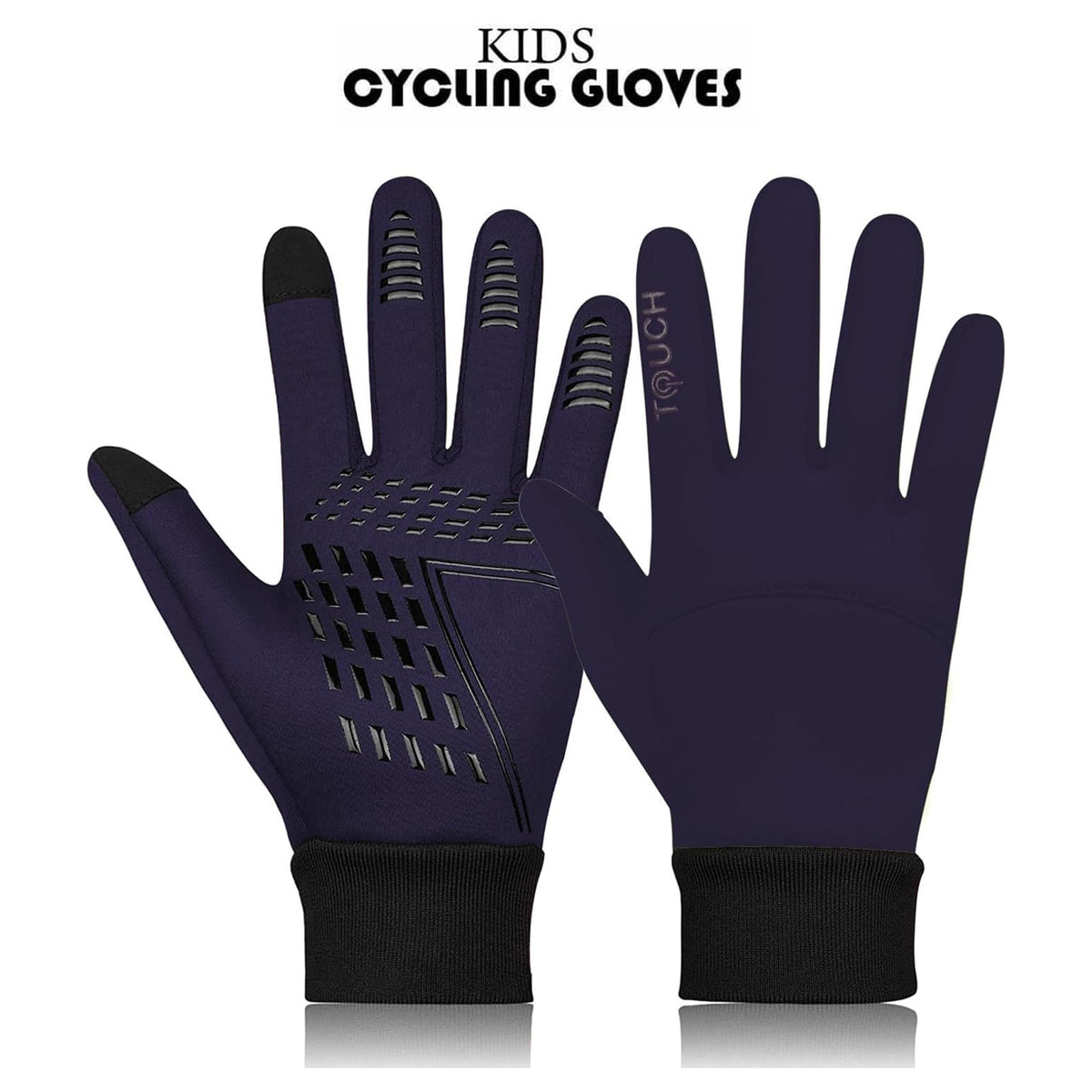 3S SPORTS Kids Children Boys Girls Cycling Winter Gloves Warm Gloves Touch Screen Anti-slip Thermal Gloves