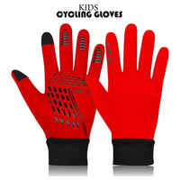 3S SPORTS Kids Children Boys Girls Cycling Winter Gloves Warm Gloves Touch Screen Anti-slip Thermal Gloves