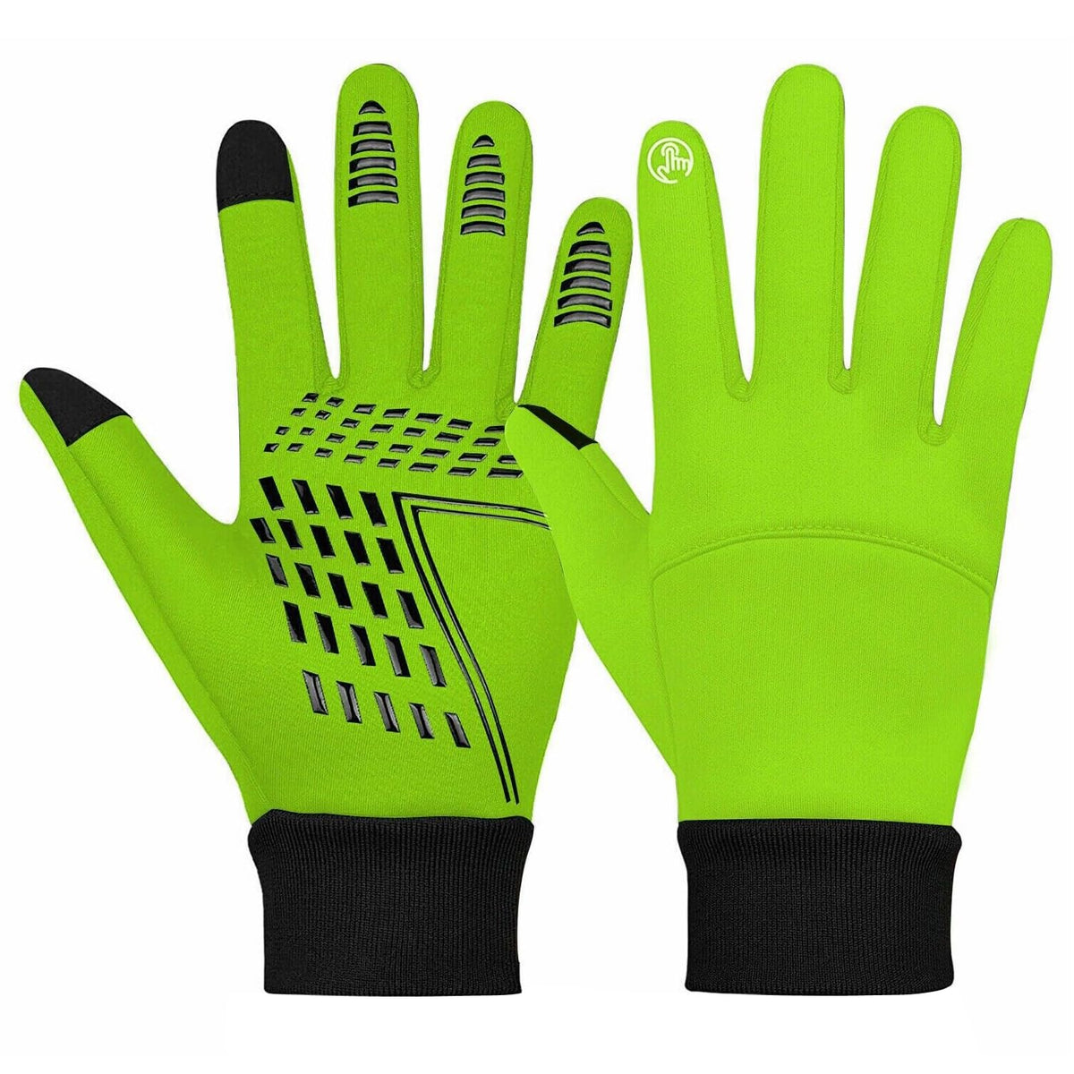 3S SPORTS Men's Cycling Winter Warm Windproof Waterproof Anti-slip Thermal Touch Screen Ski Gloves