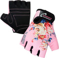 3S Sports CHILDREN KIDS BOYS GIRLS CYCLING PADDED GLOVES BMX BIKE CYCLE BICYCLE GLOVES PINK FLOWER