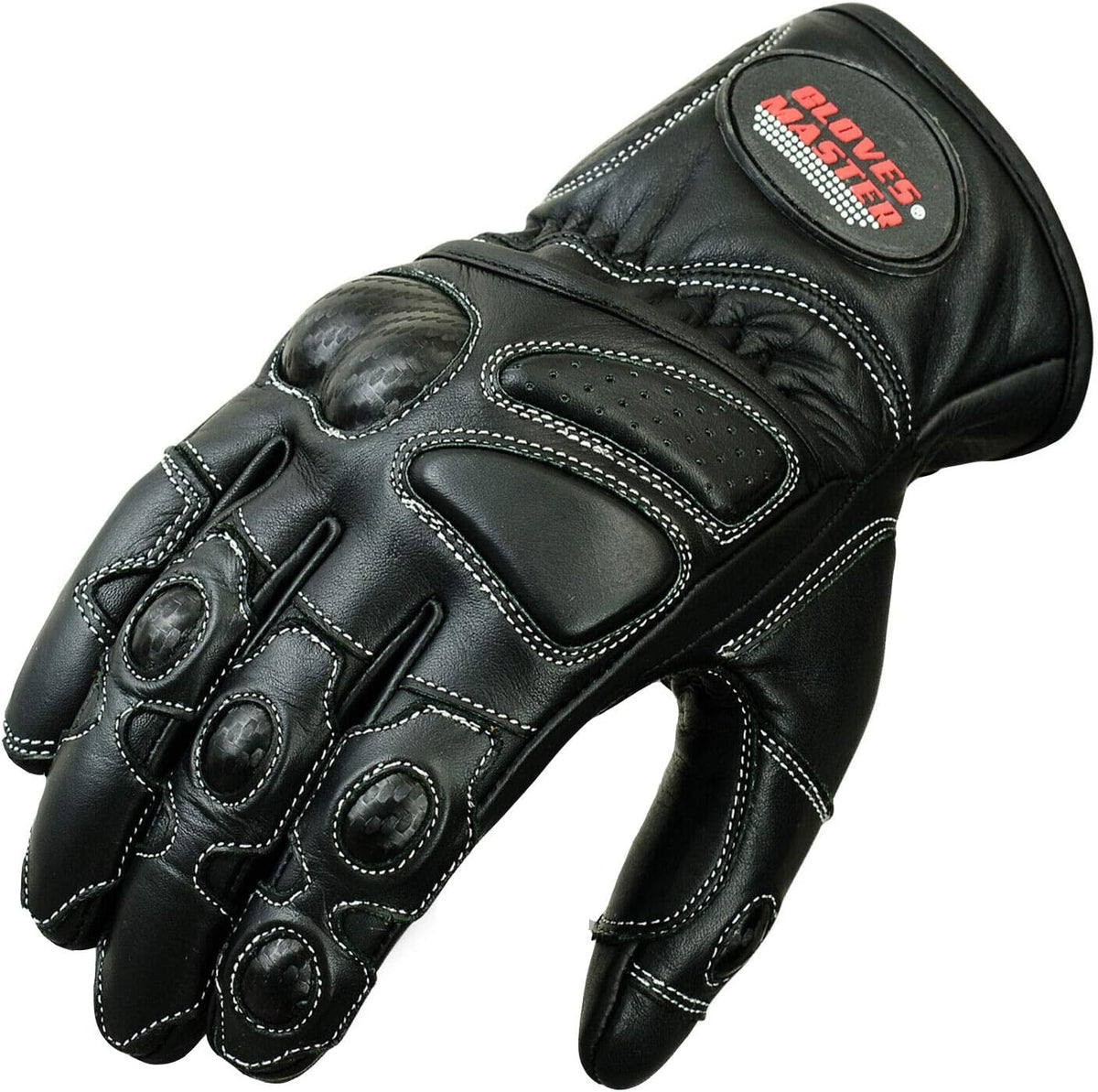 3S Sports Motorbike Leather Professional Gloves Winter Knuckle Full Finger Glove For Motorcycle Racing Riding Hiking Climbing