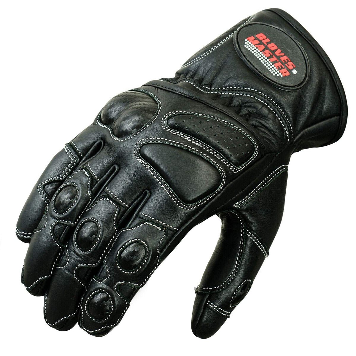 3S Sports Motorbike Leather Professional Gloves Winter Knuckle Full Finger Glove For Motorcycle Racing Riding Hiking Climbing