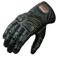 3S Sports Motorbike Leather Professional Gloves Winter Knuckle Full Finger Glove For Motorcycle Racing Riding Hiking Climbing