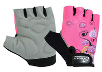 3S Sports Women's Cycling Gloves Bicycle Half Finger Gel Padded Anti-Slip Fingerless Sports Glove For Ladies