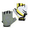 3S Sports Kids Boy's Girl's Cycling Gloves Half Finger Padded Glove Bicycle Mountain Bike Short Fingers Mitten For Camping Hiking Climbing Riding Outdoor Sports