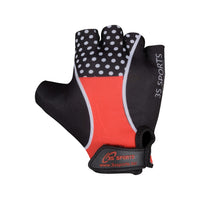 3S Sports Kids Padded Cycling Gloves Half Finger Mountain Bike Road MTB Biker Glove Cycle Bicycle BMX Riding Sports Outdoor Activities Sportswear Mitten for Boys and Girls