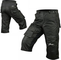 3S Sports Unisex Cycling 3/4 Shorts Mountain MTB Bike Downhill Biking Running Short Pant with Multi Pockets