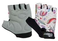 3S Sports Women's Cycling Gloves Bicycle Half Finger Gel Padded Anti-Slip Fingerless Sports Glove For Ladies