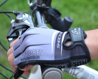 3S Sports Kids Cycling Half Finger Gloves Bicycle Mountain Bike Riding Outdoor Sports Short Fingers Glove Camping Hiking Climbing Mittens For Boys & Girls
