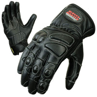 3S Sports Motorbike Leather Professional Gloves Winter Knuckle Full Finger Glove For Motorcycle Racing Riding Hiking Climbing