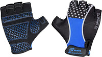 3S Sports Kids Padded Cycling Gloves Half Finger Mountain Bike Road MTB Biker Glove Cycle Bicycle BMX Riding Sports Outdoor Activities Sportswear Mitten for Boys and Girls