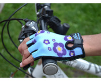 3S Sports Kids Boy's Girl's Cycling Gloves Mountain Bike Half Finger Bicycle Padded Glove Sportswear Mittens For Road Riding Biking & Outdoor Sports