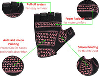 3S Sports Kids Boy's Girl's Cycling Gloves Mountain Bike Half Finger Bicycle Padded Glove Sportswear Mittens For Road Riding Biking & Outdoor Sports