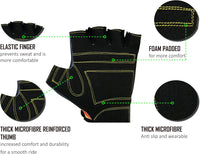 3S Sports CHILDREN KIDS BOYS GIRLS CYCLING PADDED GLOVES BMX BIKE CYCLE BICYCLE GLOVES FLAME