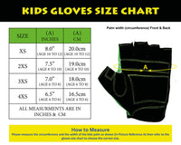 3S Sports Children's Boy's Girl's Cycling Gloves Kids Padded Half Finger Glove Racing Bicycle BMX MTB Bike Sports Mitten