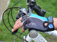 3S Sports Kids Padded Cycling Gloves Half Finger Mountain Bike Road MTB Biker Glove Cycle Bicycle BMX Riding Sports Outdoor Activities Sportswear Mitten for Boys and Girls