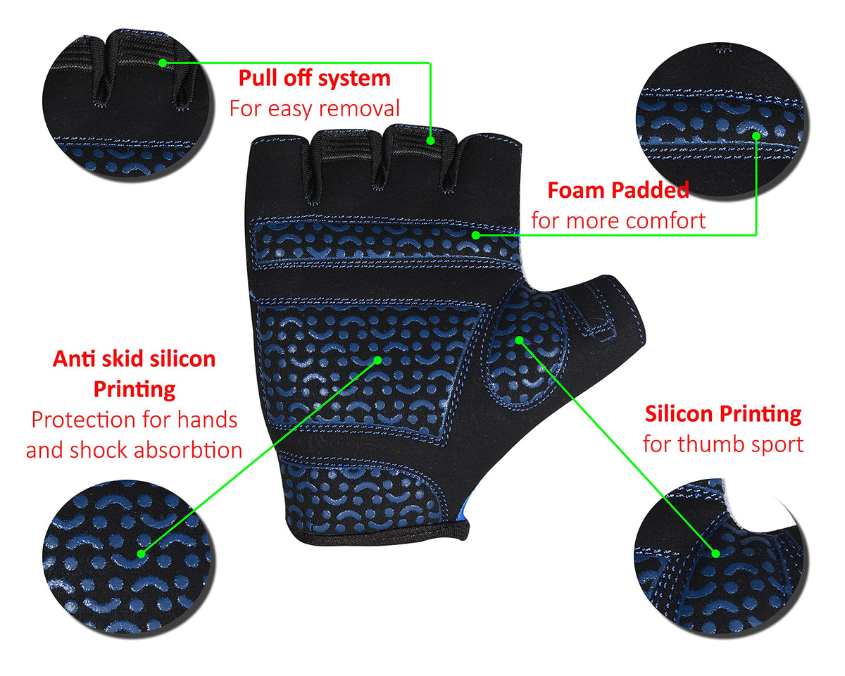 Children's Padded Cycling Gloves