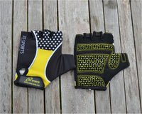 3S Sports Kids Padded Cycling Gloves Half Finger Mountain Bike Road MTB Biker Glove Cycle Bicycle BMX Riding Sports Outdoor Activities Sportswear Mitten for Boys and Girls