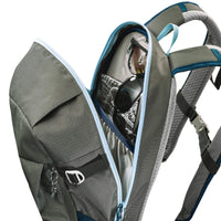 QUECHUA DURABLE 20L WATER REPELLENT BACKPACK KHAKI