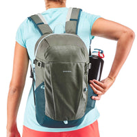 QUECHUA DURABLE 20L WATER REPELLENT BACKPACK KHAKI