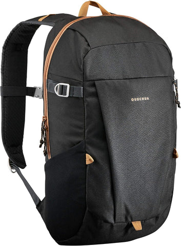 QUECHUA 20L HIKING WALKING EXPEDITION'S SCHOOL BACKPACK BLACK