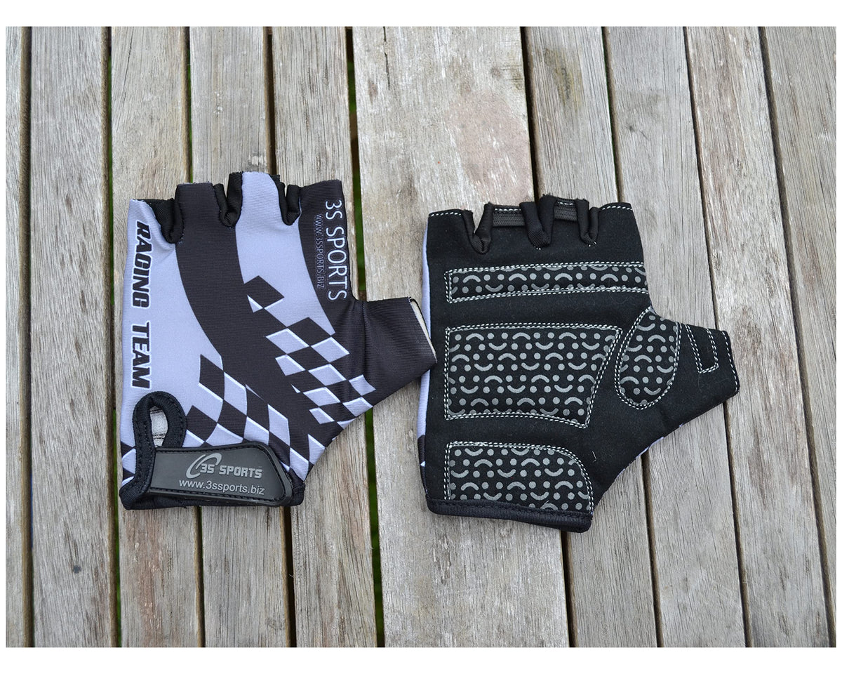 3S Sports Unisex Kids Cycling Gloves Boy's Girl's Half Finger Padded Glove For Biking Hiking Camping & Outdoor Sports