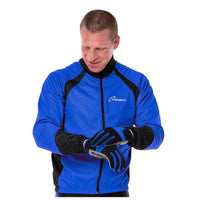 3S SPORTS Men's Cycling Jacket Windproof Waterproof Wind Stopper Fleece Thermal Long Sleeve Winter Jackets Windproof Bike Coat For Running Biking Hiking Riding Outdoor Sports